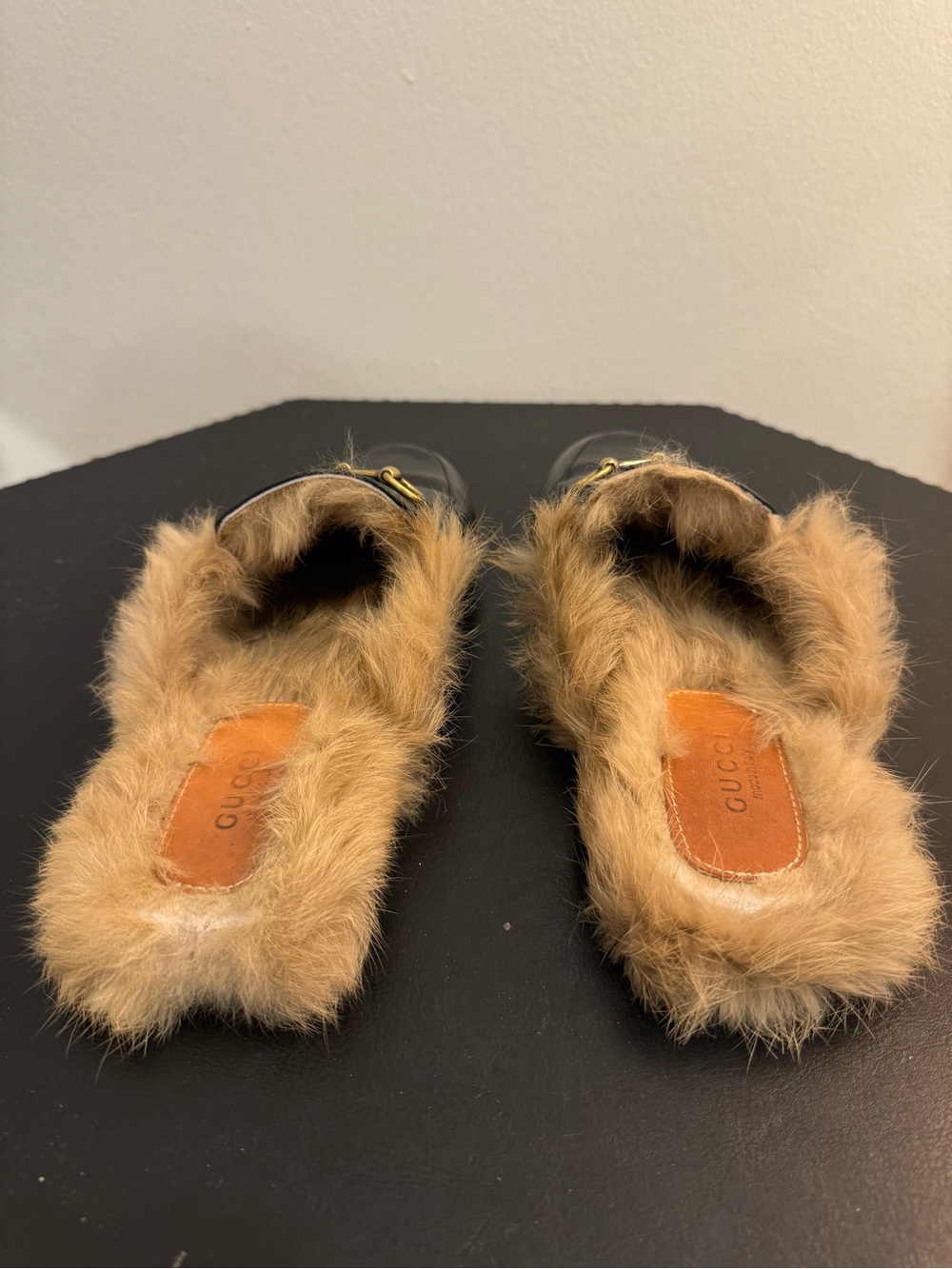 Gucci Princetown Genuine Shearling Loafer Mule (Women) - Picture 5 of 7